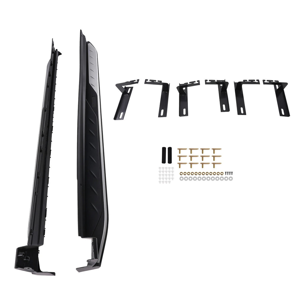 Nerf Bars Running Board Side Step Kit for Toyota RAV4 2019-2025 Black Aluminum