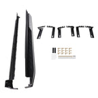 Nerf Bars Running Board Side Step Kit for Toyota RAV4 2019-2025 Black Aluminum