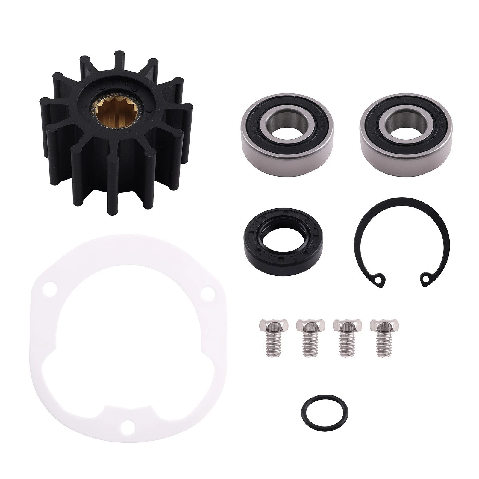 Boat Raw Water Service Kit for Volvo Penta OMC 3851982 3851623 Pump Repair Set