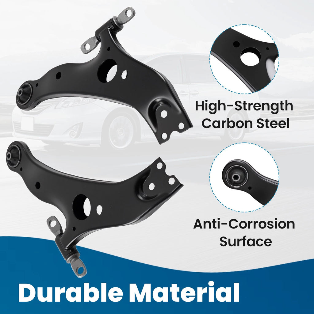 2X Front Lower Control Arm & Ball Joint for Toyota Sienna (2004-2010)