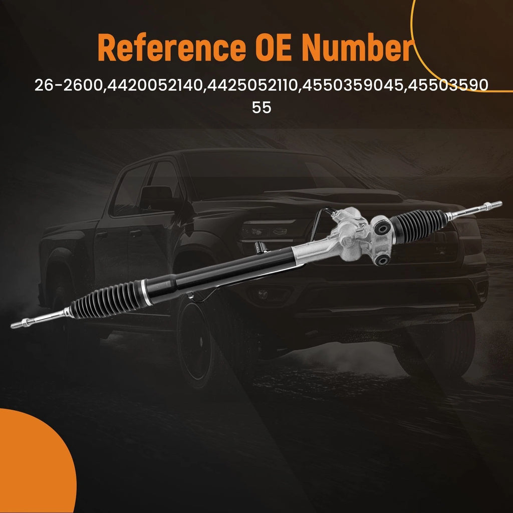 Complete Power Steering Rack & Pinion for Toyota Echo (2000–2003) 26-2600