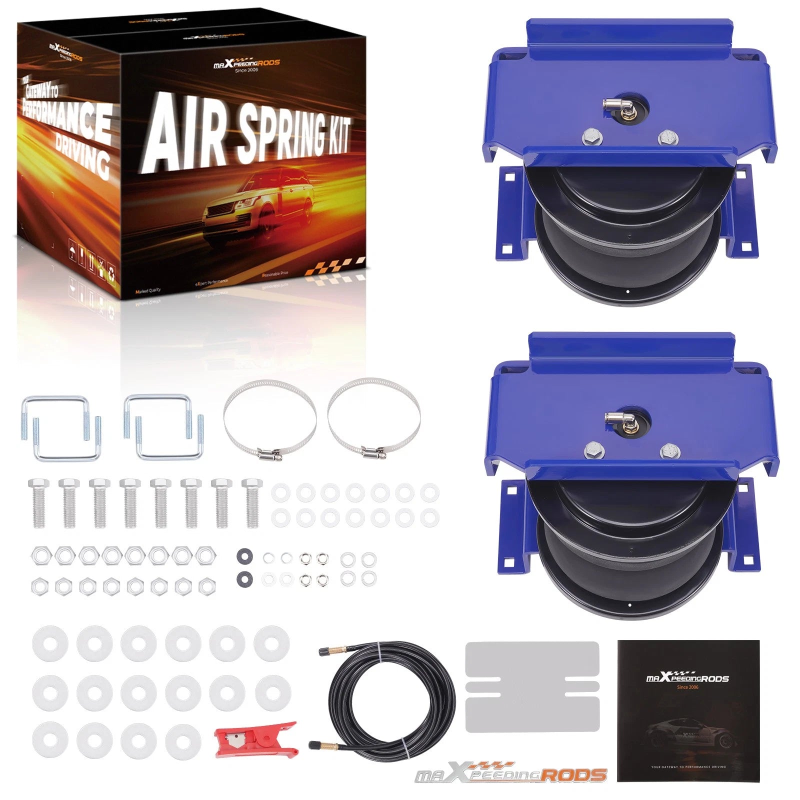 Air Spring Bags Tow Assist Kit for Ford F-550 (1994–2024)