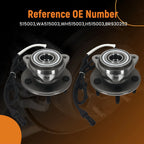 Front 5 Bolt Wheel Hub Bearing for Ford Ranger/Explorer (2000–2009) 515003 4WD