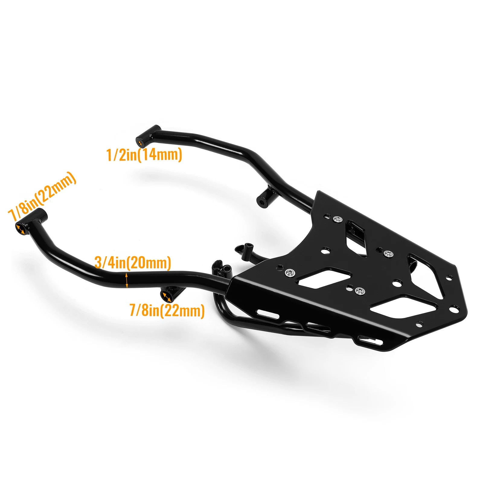 Tail Rear Luggage Rack Cargo Carrier for Yamaha Tenere 700 (2019–2023)