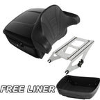 Trunk Backrest Pad Mount Rack for Harley Electra Road Glide (2014–Present)