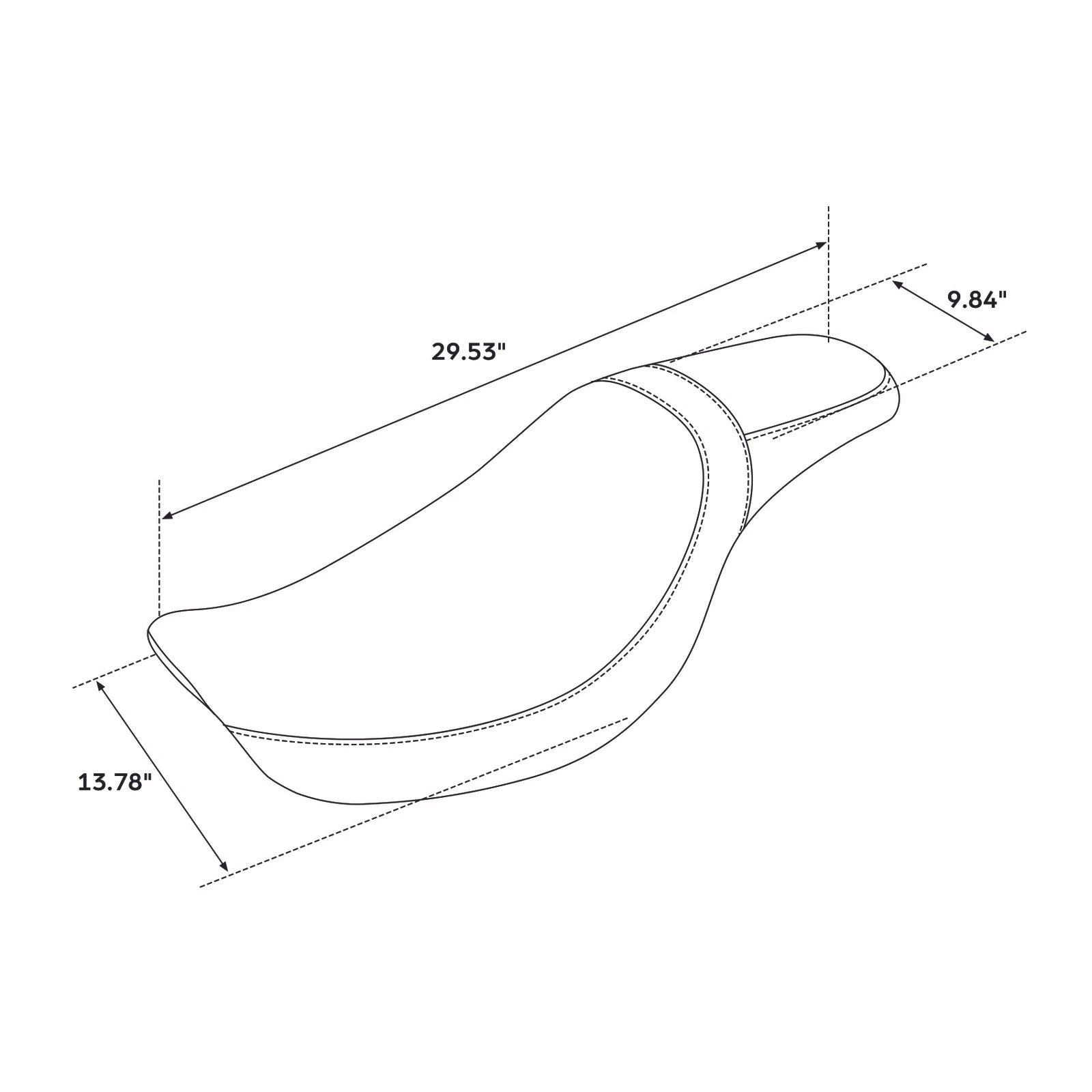 Driver Passenger Seat for Harley Dyna Street Bob (2006–2017)