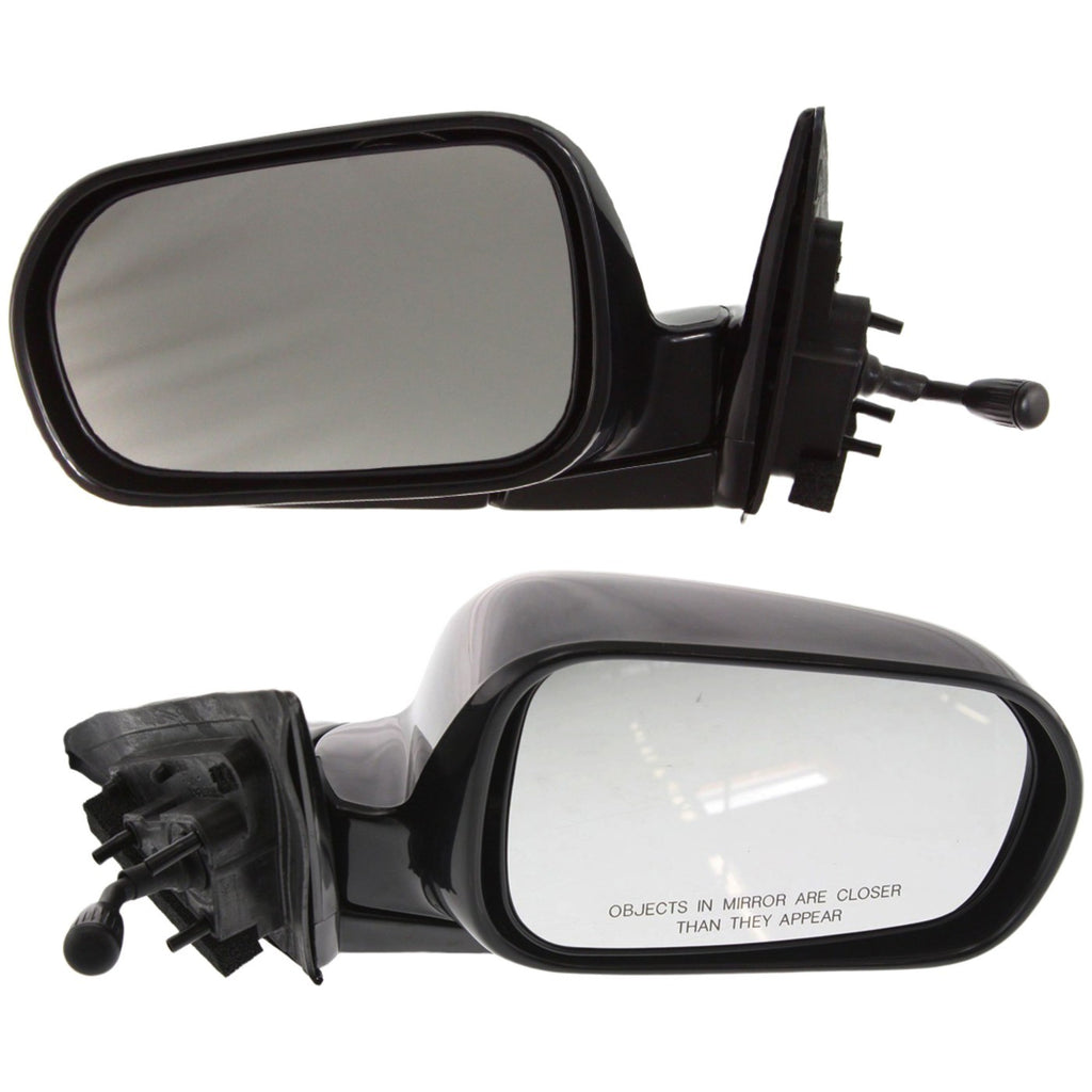Set of 2 Remote Manual Mirrors for Honda Accord (1998–2002)