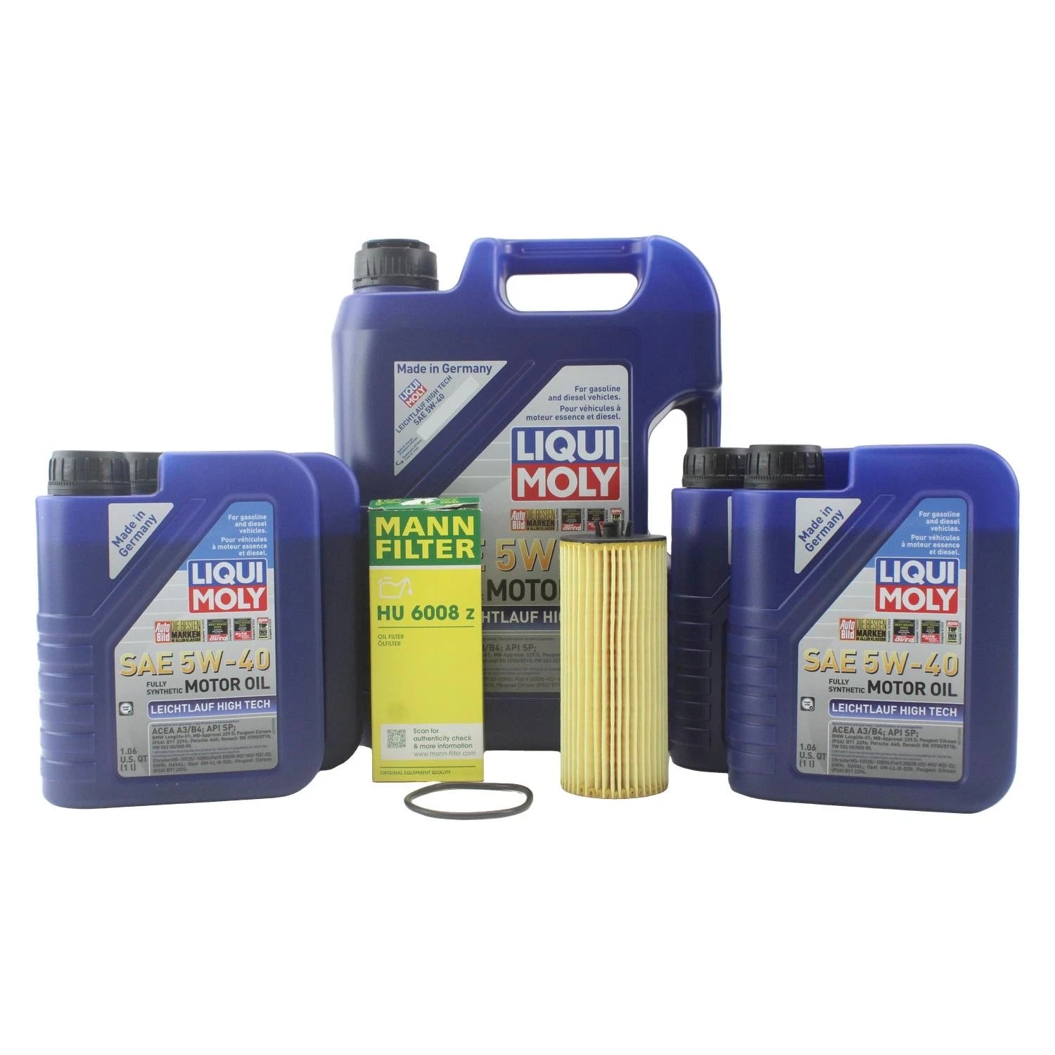Oil Change Kit for Mercedes CLS550 (2007–2011) - 9L Liqui Moly 5W-40