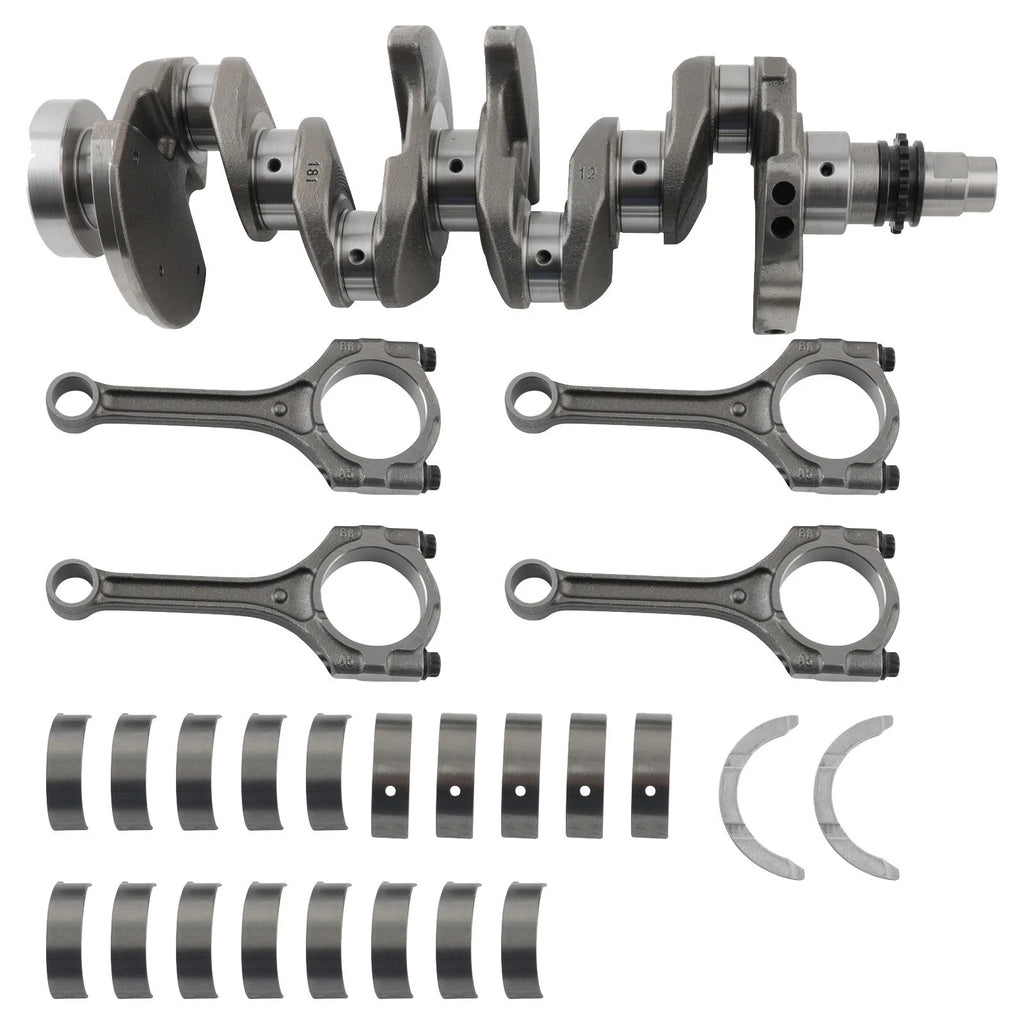 Set of 4 Engine Crankshaft Rods Bearings for Hyundai Accent/Kia Rio (2012–2019)