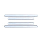 Chrome Window Sill Trim Kit 4pc for Cadillac Escalade Pickup (2001–2006)