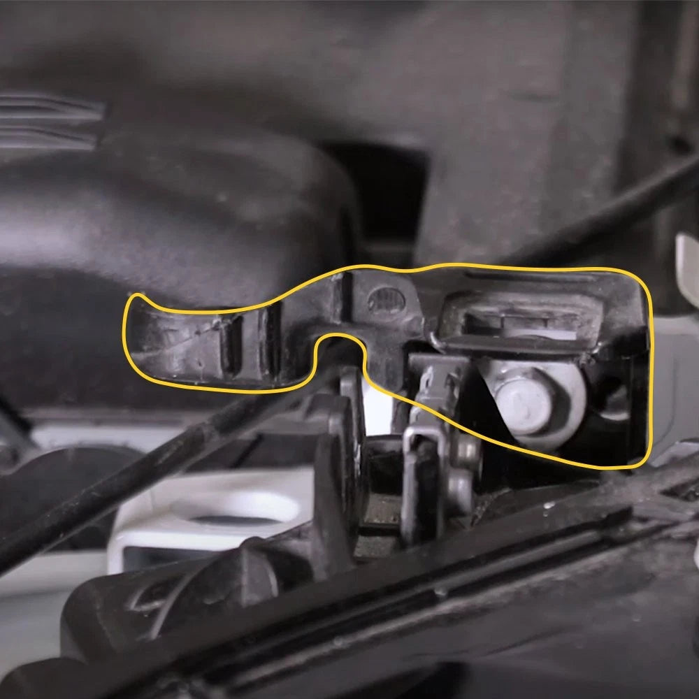Set of 2 Headlight Lamp Mount Brackets for Ford Fusion Lincoln MKZ (2013–2016)