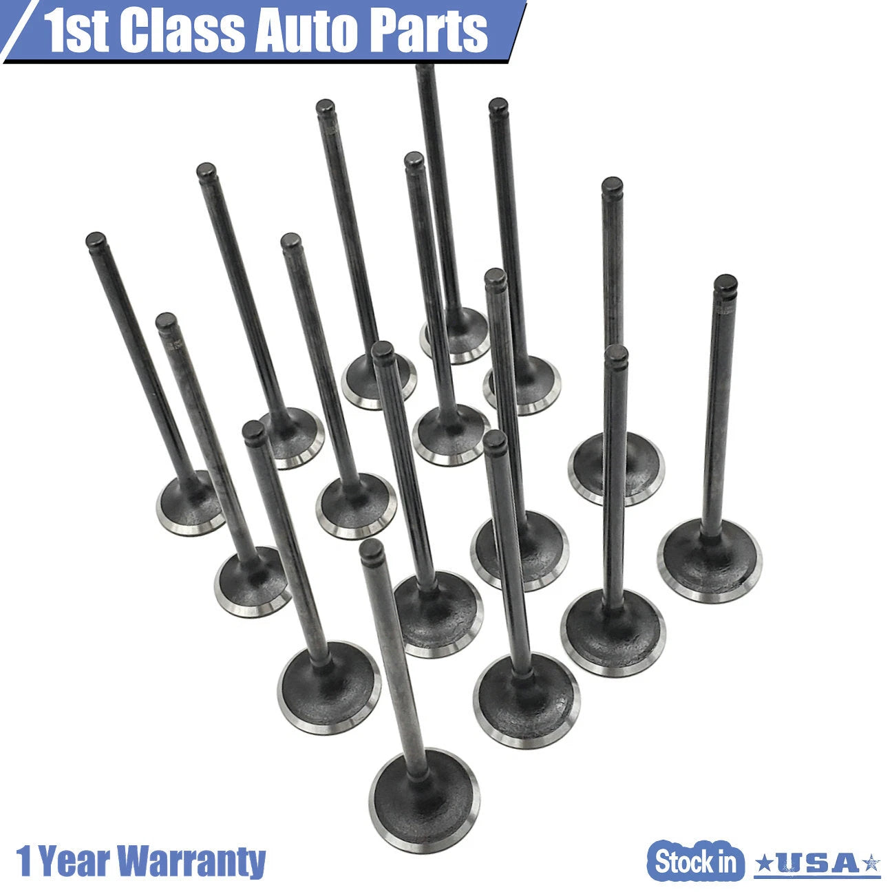 16x Intake Exhaust Valve Kit for Honda Civic (1996-2000)