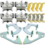 Set of 4 Front Rear Brake Calipers W/Pads for Polaris RZR XP 1000 (2015–2022)