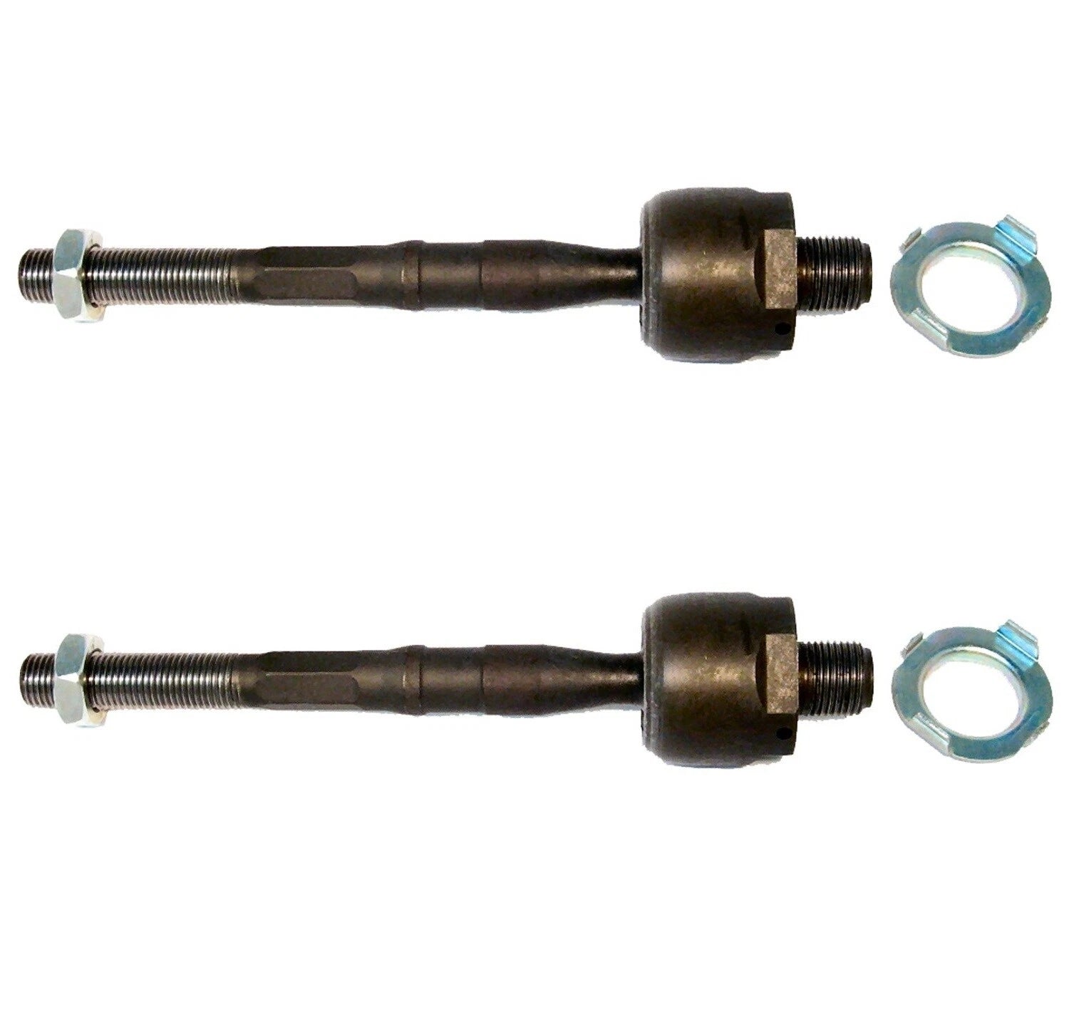 Set of 2 Front Inner Steering Tie Rod Ends for Mazda 6 (2003–2008)
