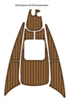 EVA Foam Faux Teak Deck Floor Mat for Bayliner 245 SB (2003)