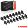 Set of 4 Black Chromoly Roller Rocker Arms for Chevy SBC 350