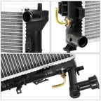 Aluminum Core Cooling Radiator for Hyundai Elantra (2007–2012) DPI-2928