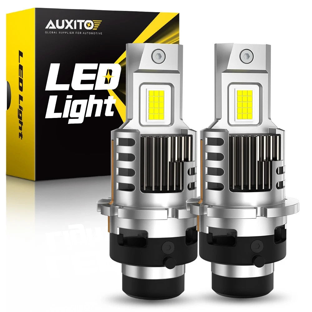 Set of 2 AUXITO D2S D2C D2R D2H LED Headlight Bulbs 6500K