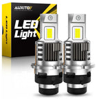 Set of 2 AUXITO D2S D2C D2R D2H LED Headlight Bulbs 6500K