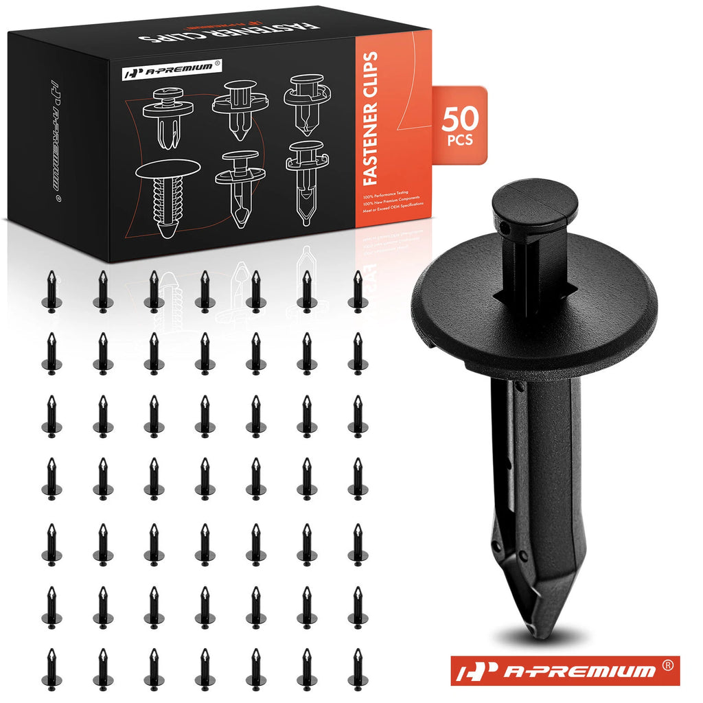 50Pcs Nylon Bumper Fascia Retainer Fasteners for GM (Various Models)