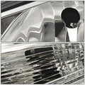 Pair Chrome Housing Amber Corner Headlights for Ford Focus (2012–2014)