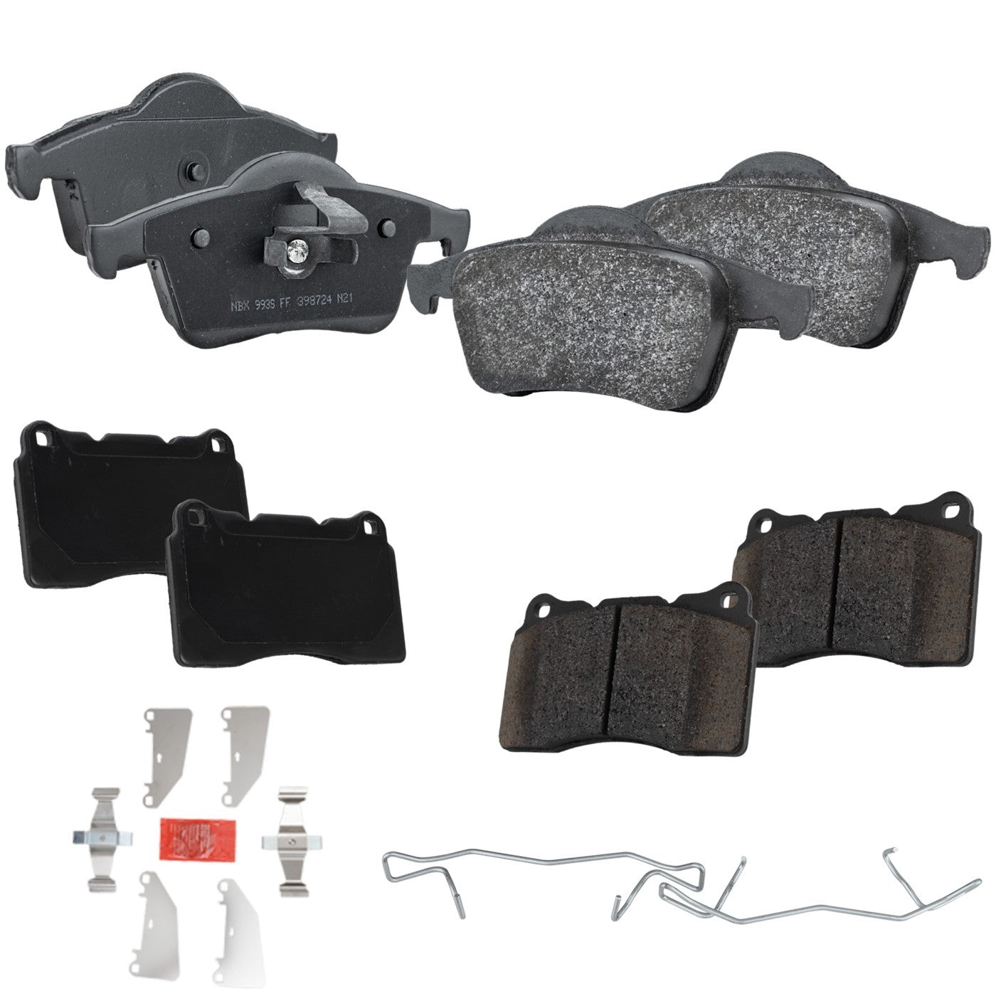 Brake Pads Set for Volvo S60 V70 (2006–2007)