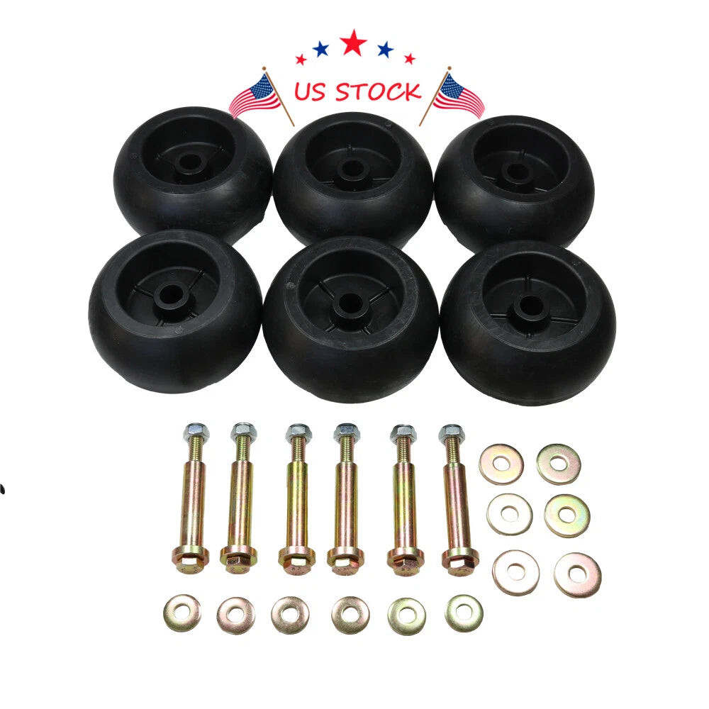 6 Deck Wheel Kit for Exmark Viking Lazer Z Toro 72" (2010-2023)