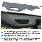 Left Driver A Pillar Handle Trim Grey for Ford F250 F350 F550 (2011–2016)
