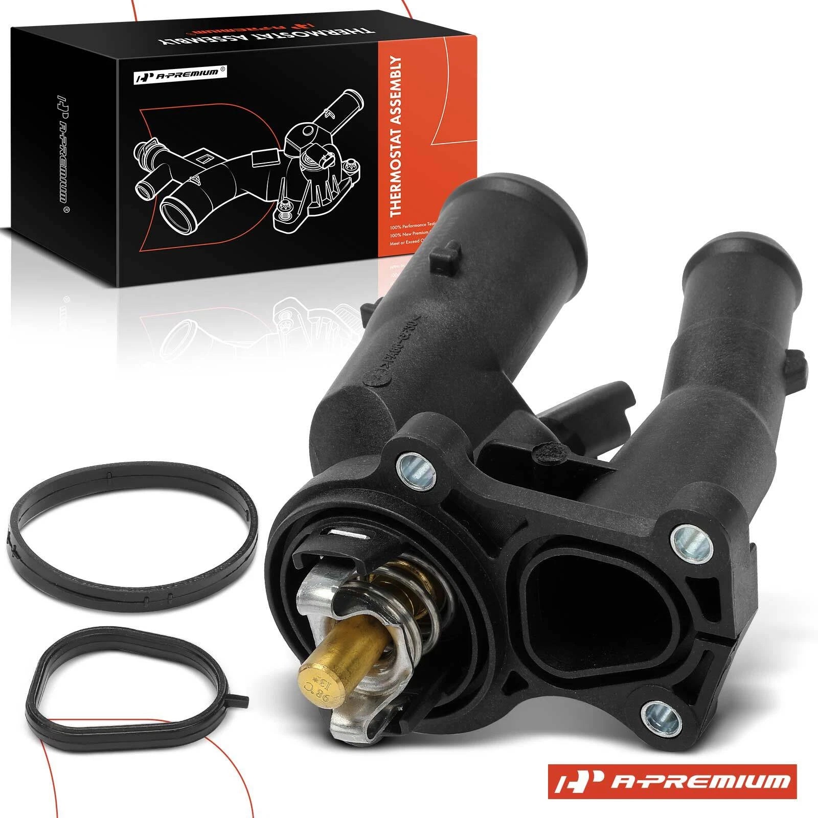 Thermostat Housing Assembly with Sensor for Ford Focus C-Max (2012–2018)