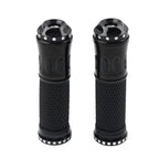 7/8" Black Handlebar Grips for Honda, Yamaha, Suzuki