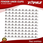 100pcs Fender Liner Clip Fasteners for Buick Cadillac 
