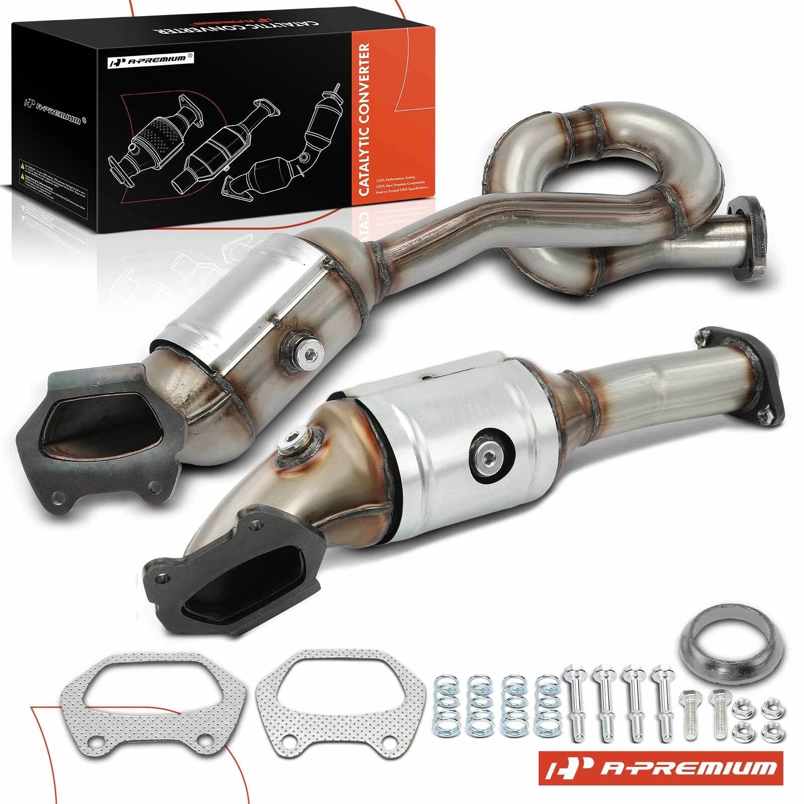 2X Catalytic Converter for Jeep Wrangler JK (2012–2017) 3.6L EPA
