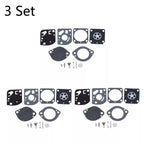 Set of 3 Carburetor Repair Kits for Stihl FS87 FS91 FS100 FS110 (RB-97)