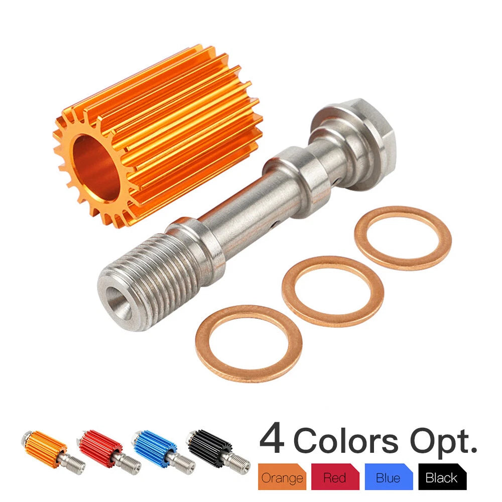 Rear Brake Caliper Cooler Heat Sink for KTM 250 300 XCW XC EXC TPI (2004–2024)