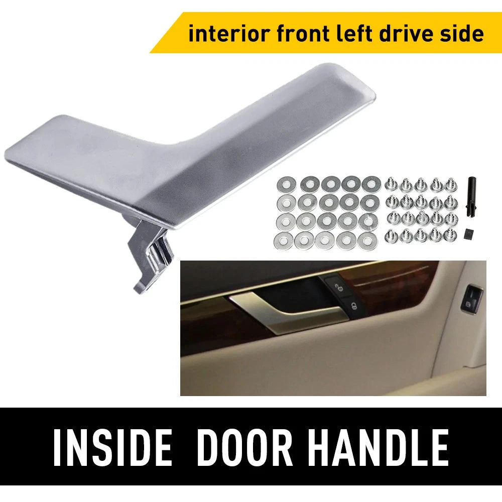Left Driver Side Inside Door Handle Repair Kit for Mercedes C250 C300 C350 (2012–2015)