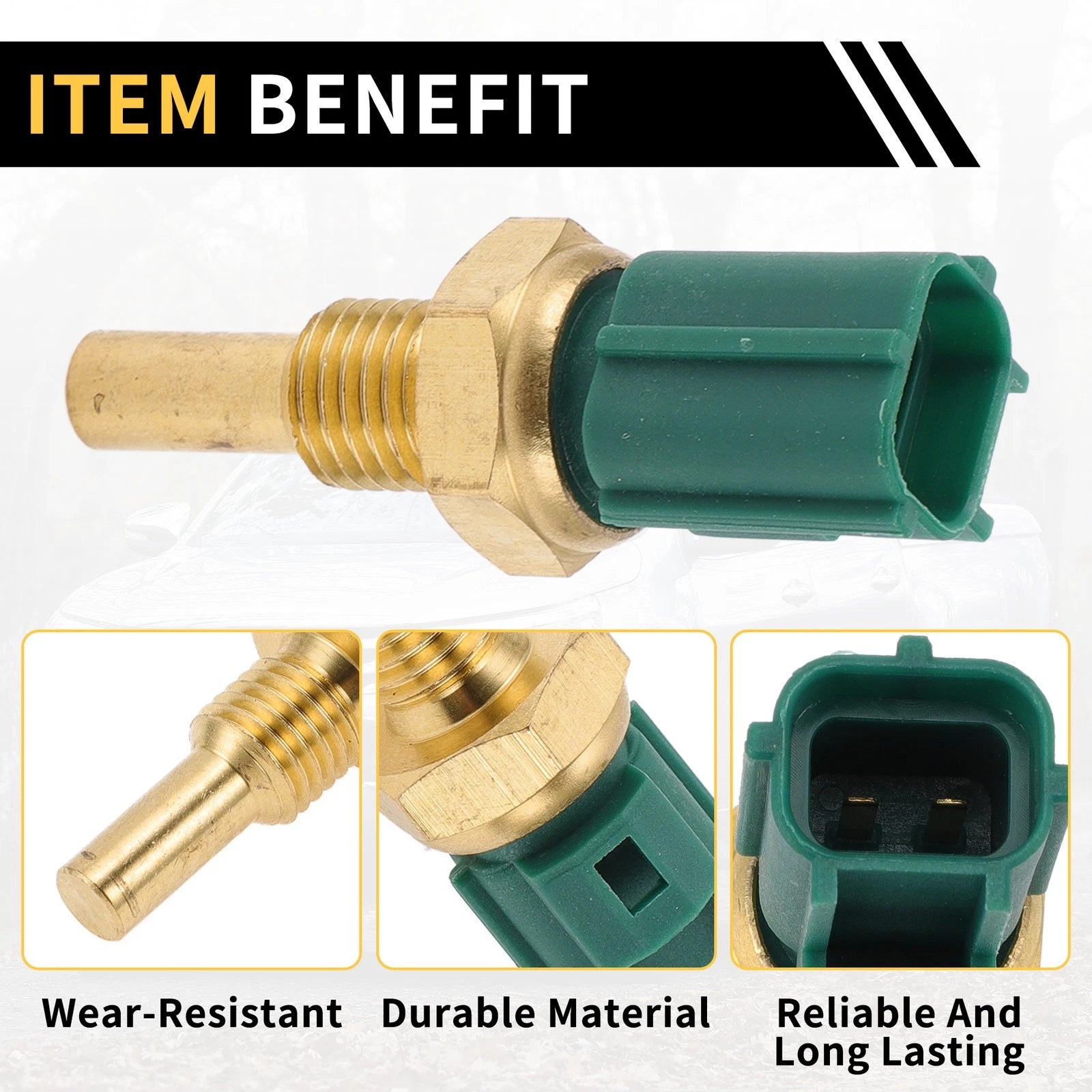 Coolant Temperature Sensor for Toyota Land Cruiser (1989–2011) No. 1365071C00