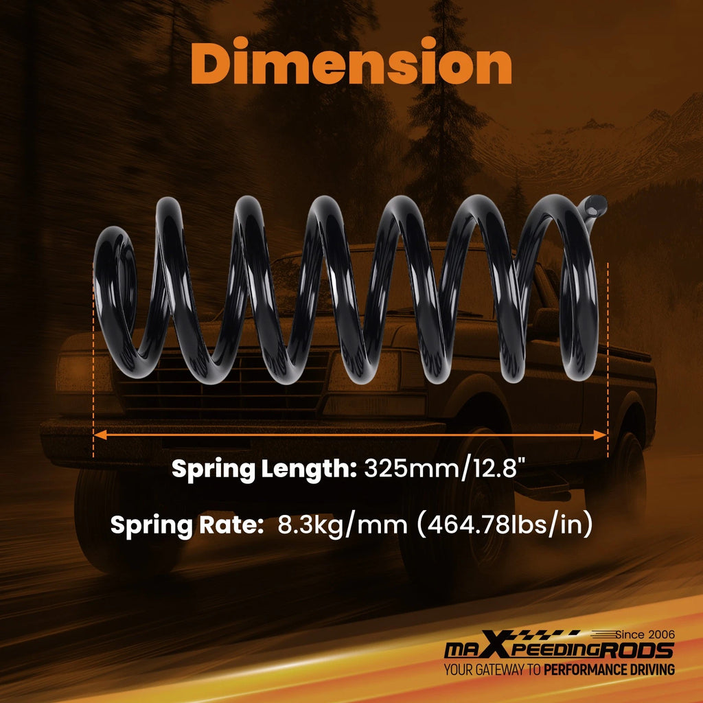 2" Drop Front Lowering Springs for Ford Ranger/Mazda B-Series (1989–1997)