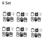 Set of 6 Carburetor Gasket Repair Kit for Homelite Blower Trimmer (K10-WYC)
