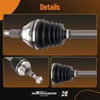 Front Left CV Axle Assembly for Ford Fusion (2013–2020) Lincoln MKZ (2013–2016)