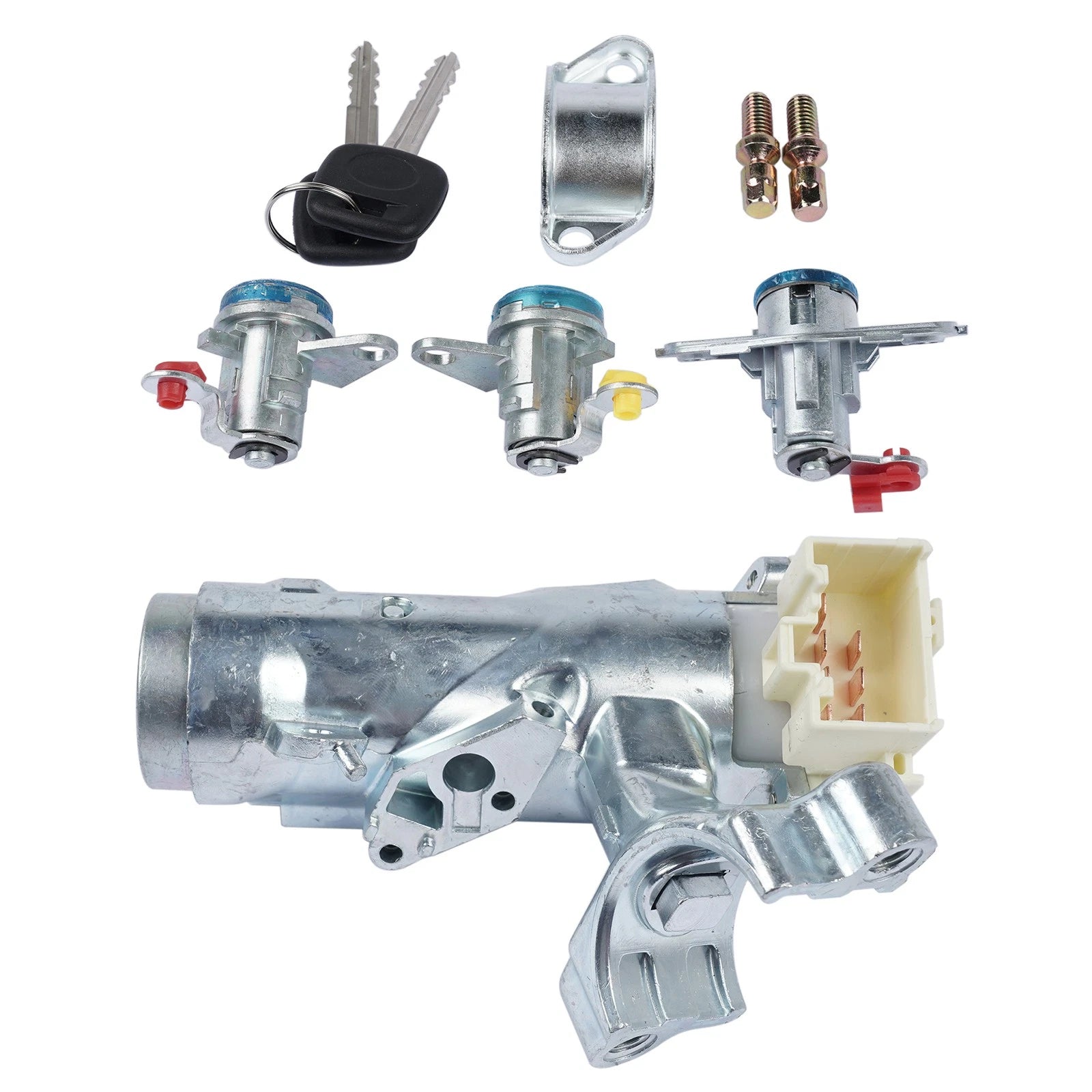 Complete Set Door Lock Ignition Switch for Toyota RAV4 AE110 Corolla (1994–2000) 69052-12340