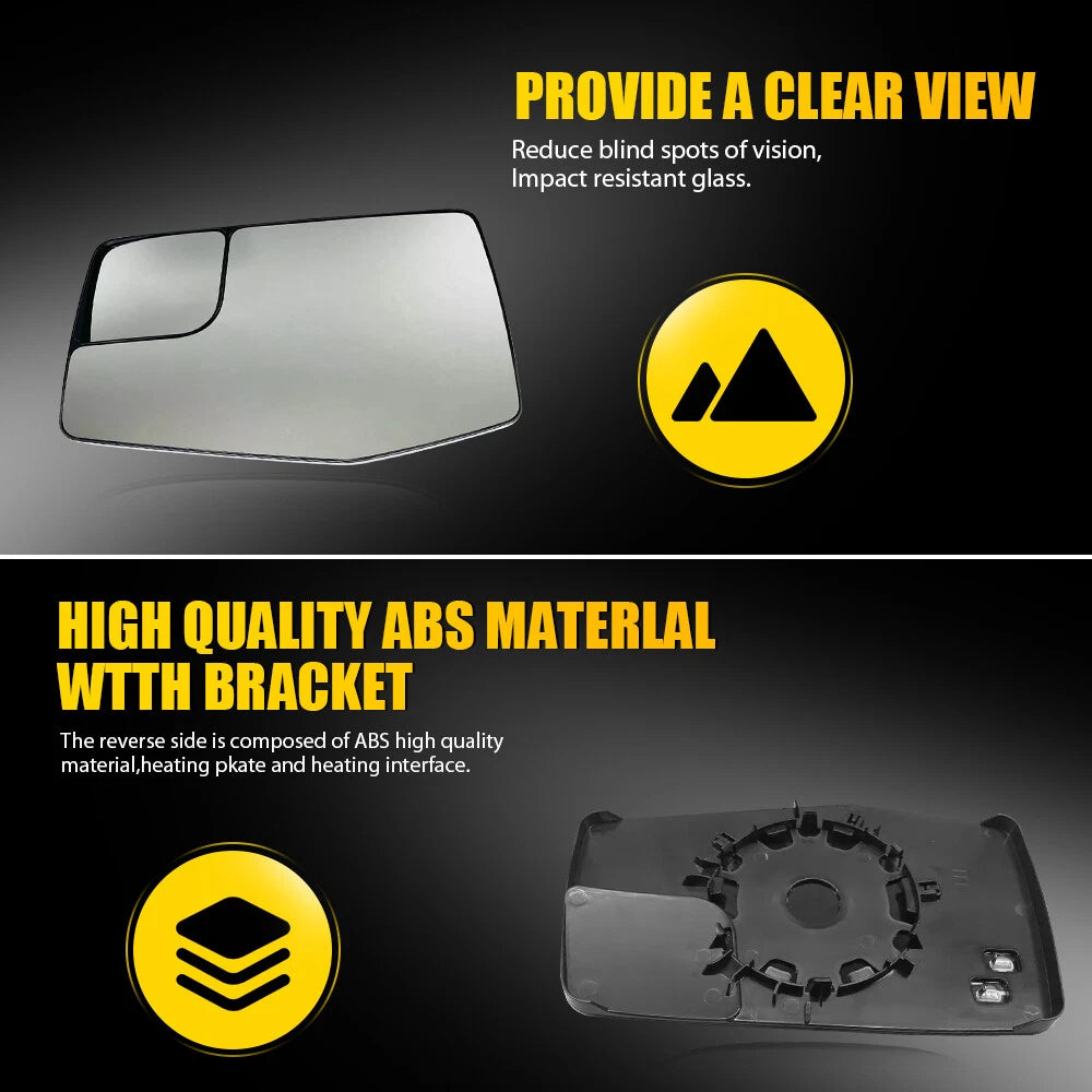 Mirror Glass Lens for Silverado Sierra 1500 2500 (2019–2021)