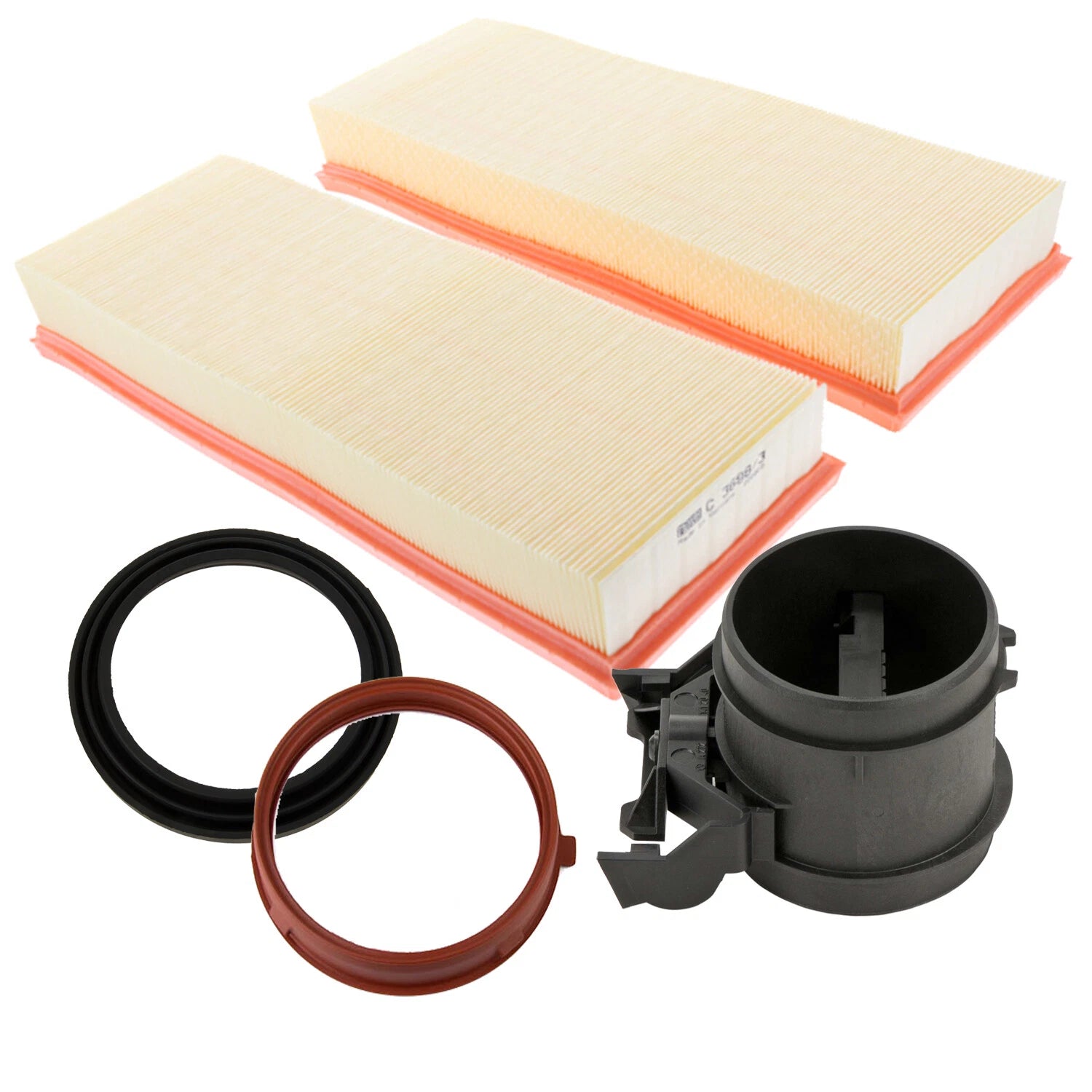 Mass Air Flow Sensor Kit for Mercedes W203 W204 C209 C218 W463 W164 R230 (5.5L V8)