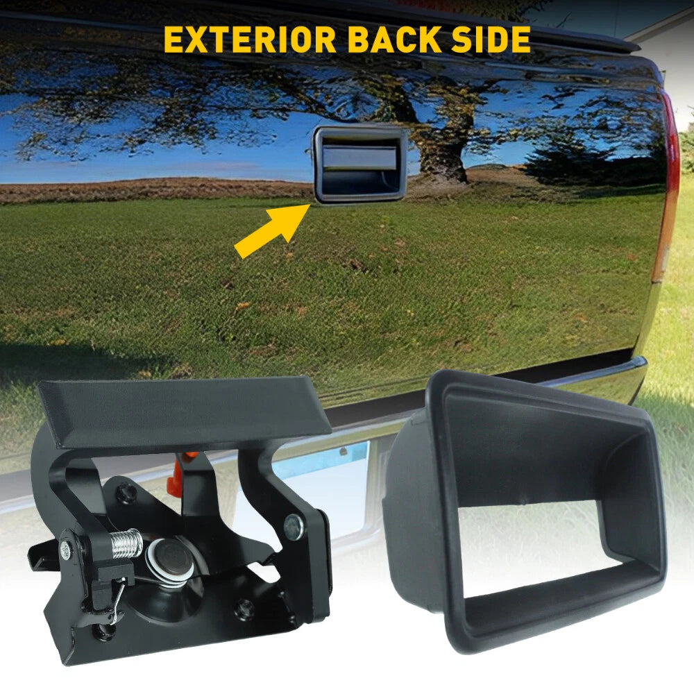 Tailgate Handle & Bezel for Chevy Silverado C/K (1988-1998)