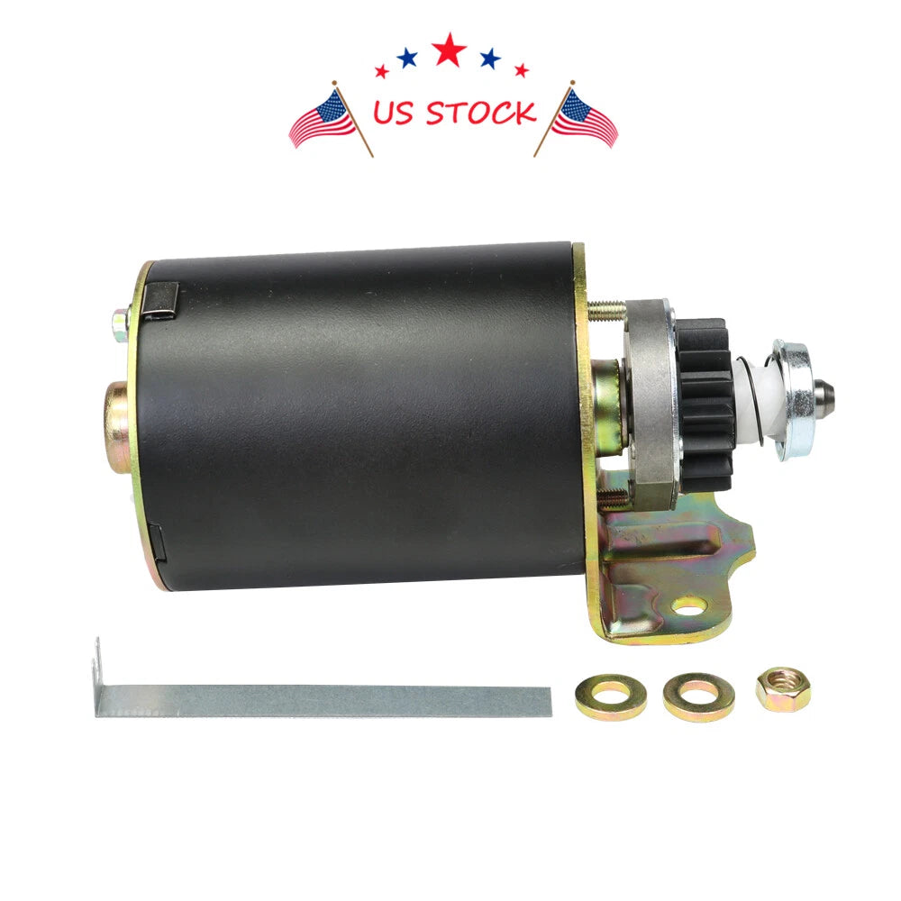 16 Teeth 12V Starter for Briggs & Stratton John Deere (Fits 5742N)