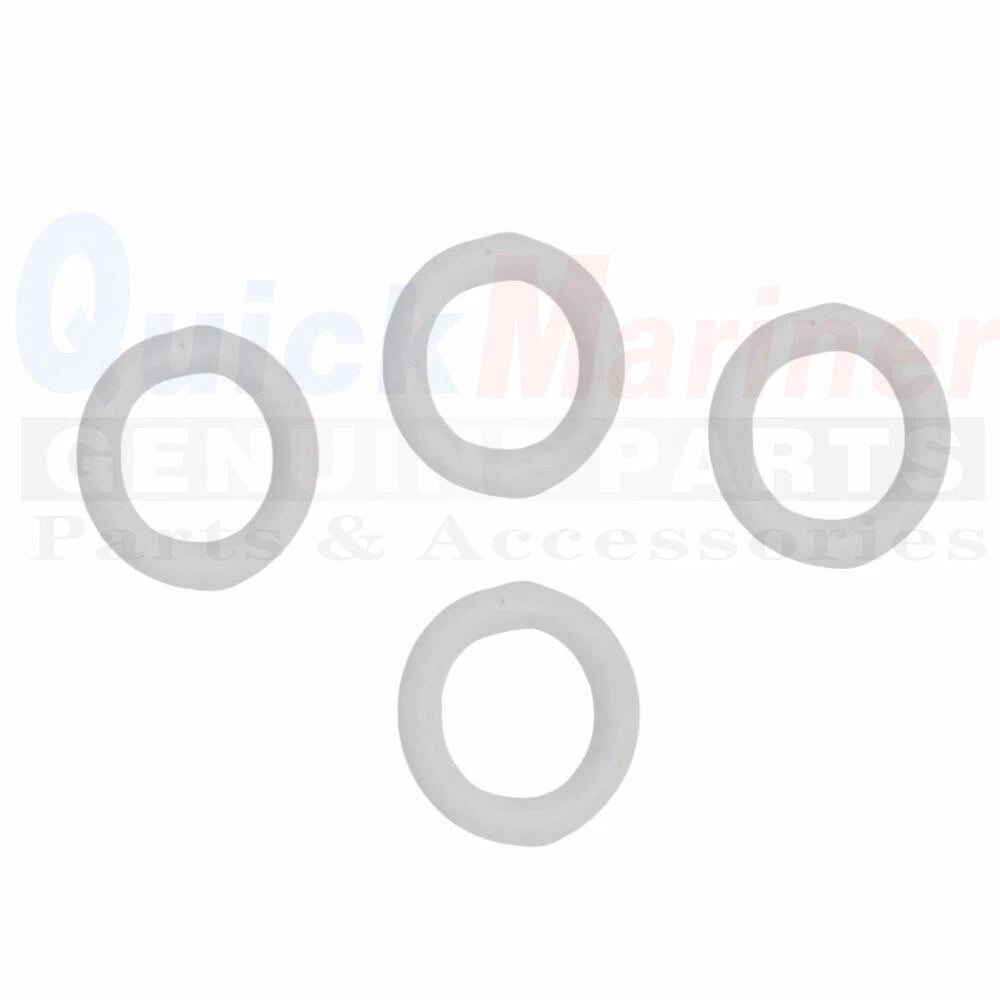 5 Plastic Drain/Fill Plug Washers for Johnson Evinrude Lower Unit (311598, 18-4248)