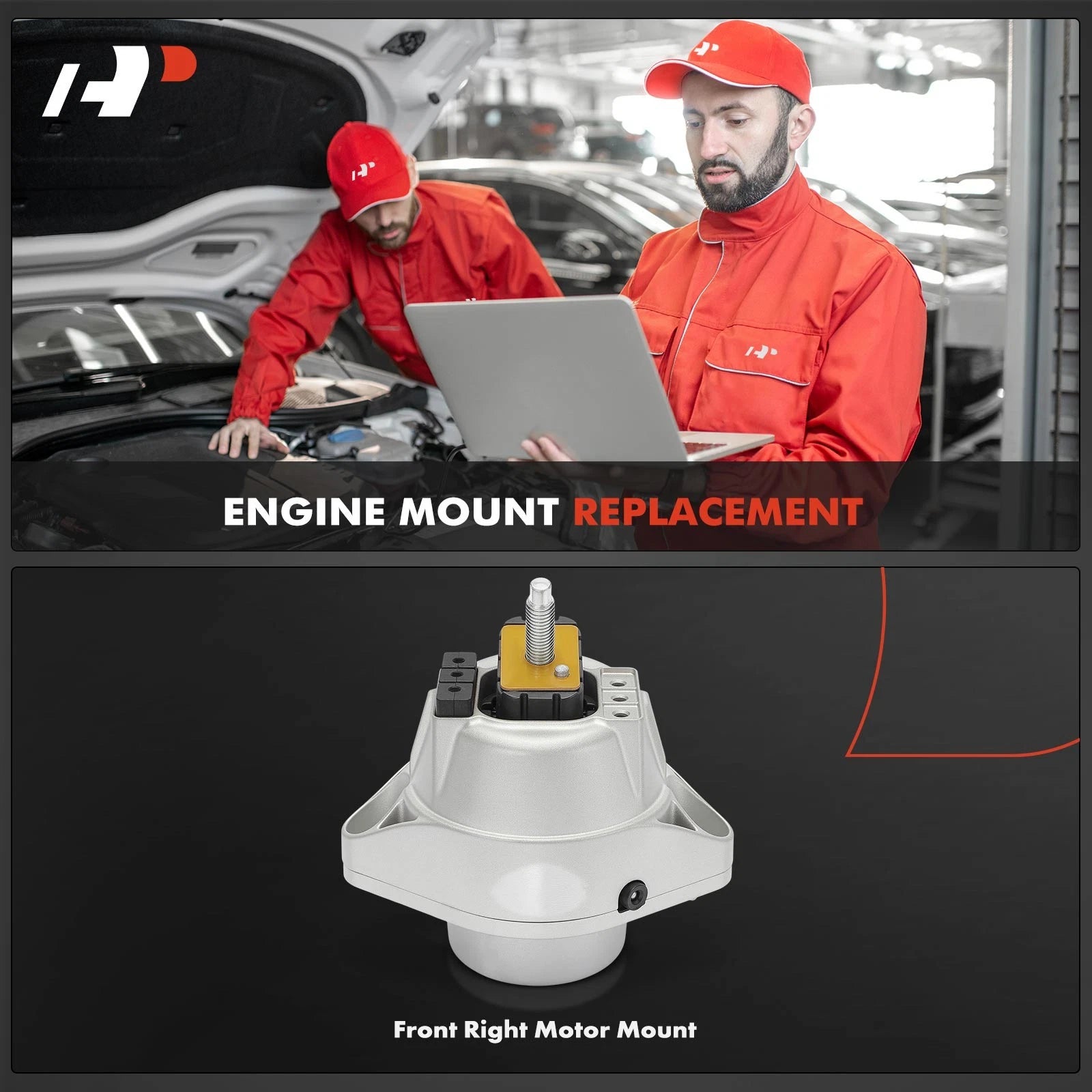 Front Right Engine Motor Mount for Chevy Camaro (2016-2023)
