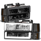 LED DRL Headlight + Signal + Amber Corner Lamp for GMC C/K 1500-3500 (1994–2000)