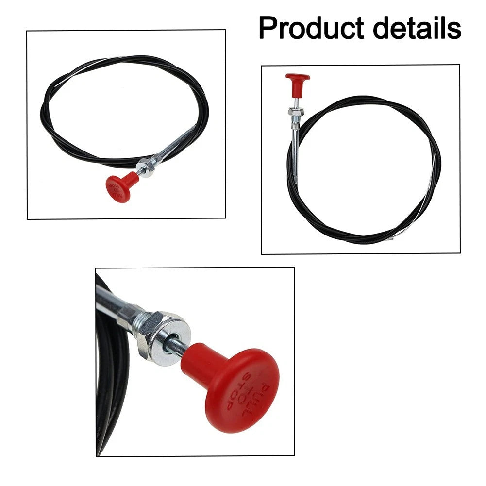 Replacement Fuel Stop Cable E5NN9C331EA for Ford Tractor