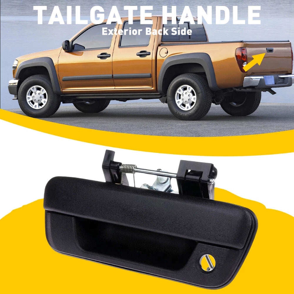 Tailgate Handle with Lock for Chevrolet Colorado GMC Canyon (2004–2012)