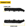 Set of 2 Front Bumper Brackets for Hyundai Sonata (2015–2017)